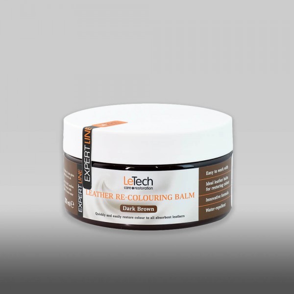 LeTech Leather Re-Coloring Balm Dark Brown 200 ml